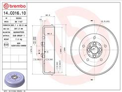 BREMBO 14.C016.10