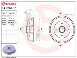 BREMBO 14.E309.10