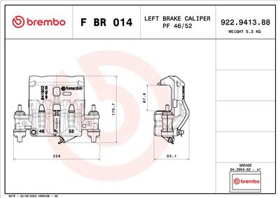 BREMBO F BR 014