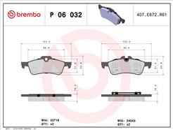 BREMBO P 06 032