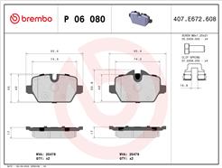 BREMBO P 06 080