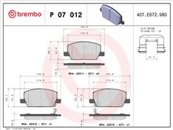 BREMBO P 07 012