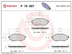BREMBO P 10 007