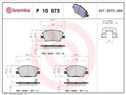 BREMBO P 10 073
