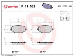 BREMBO P 11 032