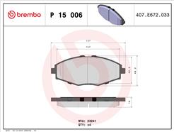 BREMBO P 15 006