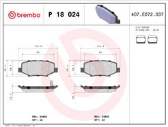 BREMBO P 18 024