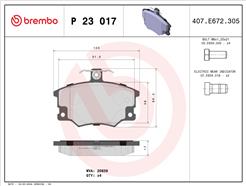 BREMBO P 23 017
