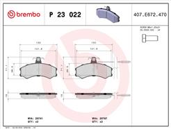BREMBO P 23 022