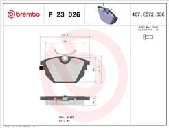 BREMBO P 23 026