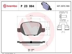 BREMBO P 23 064