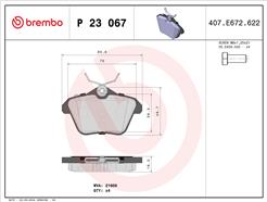 BREMBO P 23 067