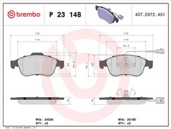 BREMBO P 23 148