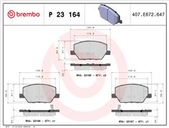 BREMBO P 23 164