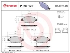 BREMBO P 23 178