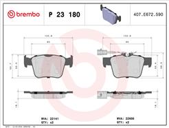BREMBO P 23 180