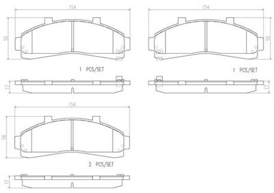 BREMBO P 24 041 Číslo výrobce: 23473. EAN: 8020584052136.