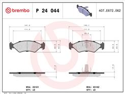 BREMBO P 24 044