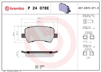 BREMBO P 24 078E
