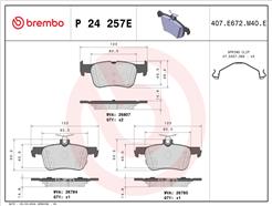 BREMBO P 24 257E
