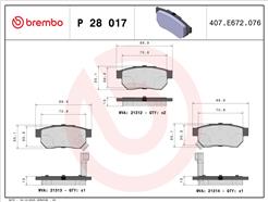 BREMBO P 28 017
