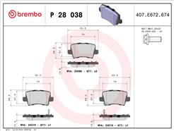 BREMBO P 28 038