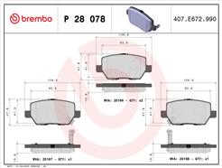 BREMBO P 28 078