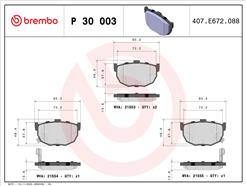 BREMBO P 30 003