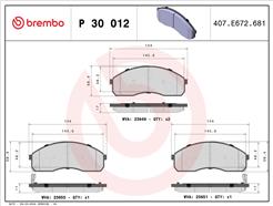 BREMBO P 30 012