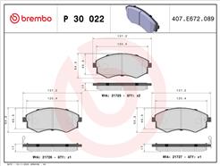 BREMBO P 30 022