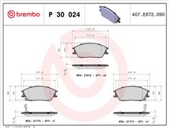 BREMBO P 30 024
