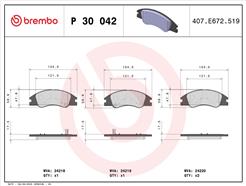 BREMBO P 30 042