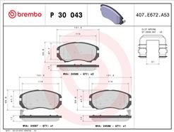 BREMBO P 30 043