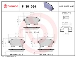 BREMBO P 30 064