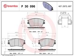 BREMBO P 30 096