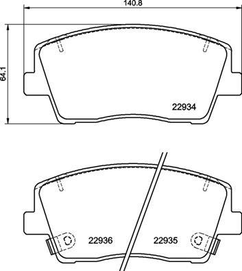 BREMBO P 30 119 EAN: 8020584117903.