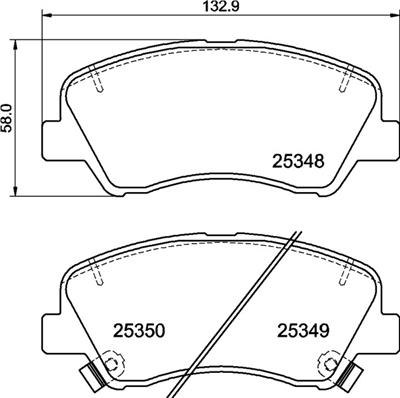 BREMBO P 30 122 EAN: 8020584118535.