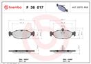 BREMBO P 36 017