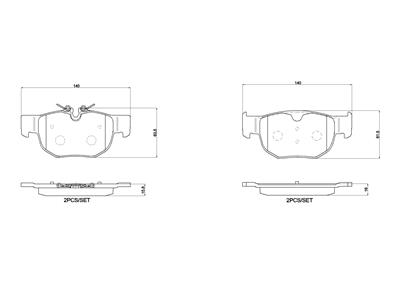 BREMBO P 36 039 EAN: 8020584125717.