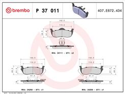 BREMBO P 37 011