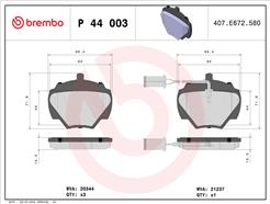 BREMBO P 44 003