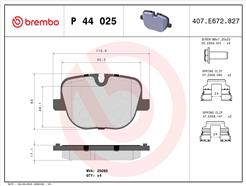 BREMBO P 44 025