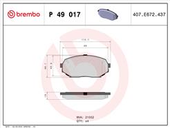 BREMBO P 49 017