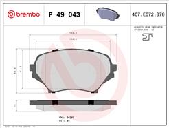 BREMBO P 49 043