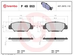 BREMBO P 49 053