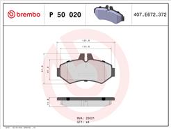 BREMBO P 50 020