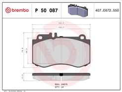 BREMBO P 50 087