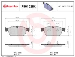 BREMBO P50102NX