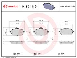 BREMBO P 50 119
