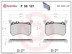 BREMBO P 50 121